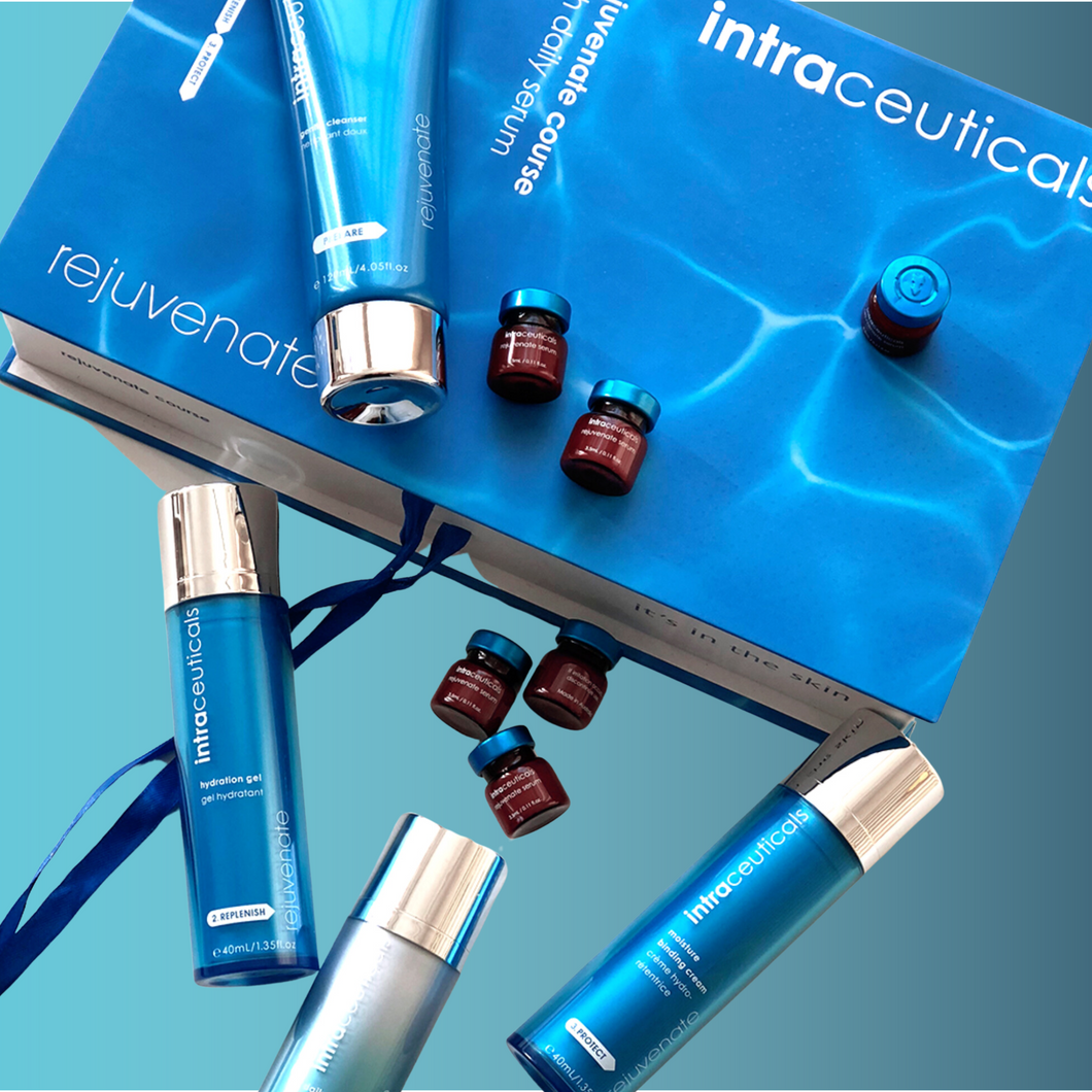 Coffret de 6x soins Intraceuticals avec routine d'entretien à la maison